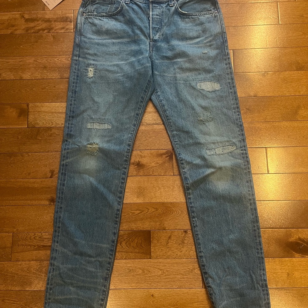 Edwin Selvedge Made in Japan Men's Blue Slim Straight Jeans